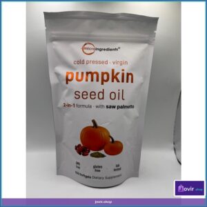 pumpkin seed oil calabaza 150 cápsulas 🎃💪